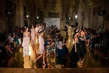El espíritu heroico de las mujeres, protagonista de los diseños de la 2Âª jornada de GC Colección Bridal (Foto TA)